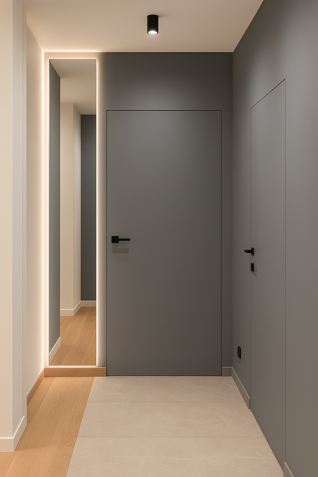 Tono – drzwi w kolorze z palety RAL / NCS