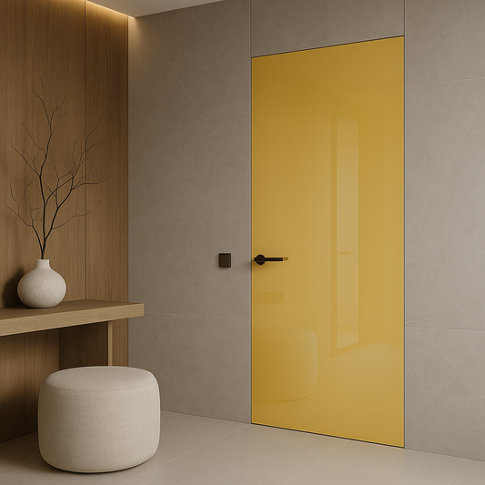 Aura - drzwi szklane w kolorze