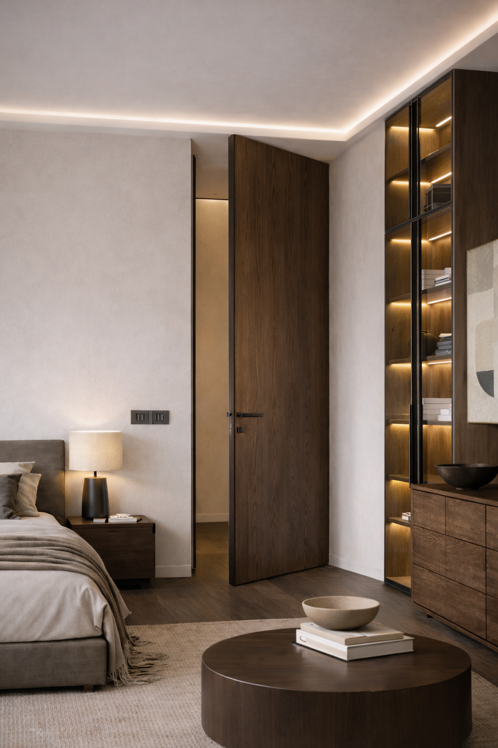 Bosco – drzwi fornirowane naturalnym drewnem