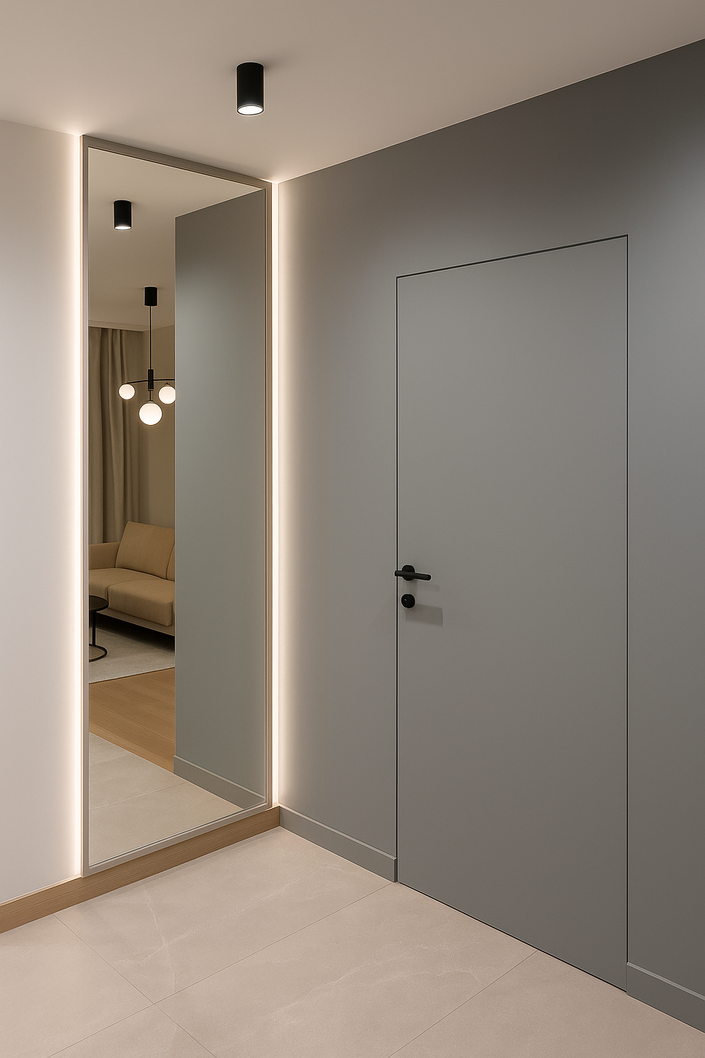 Tono – drzwi w kolorze z palety RAL / NCS